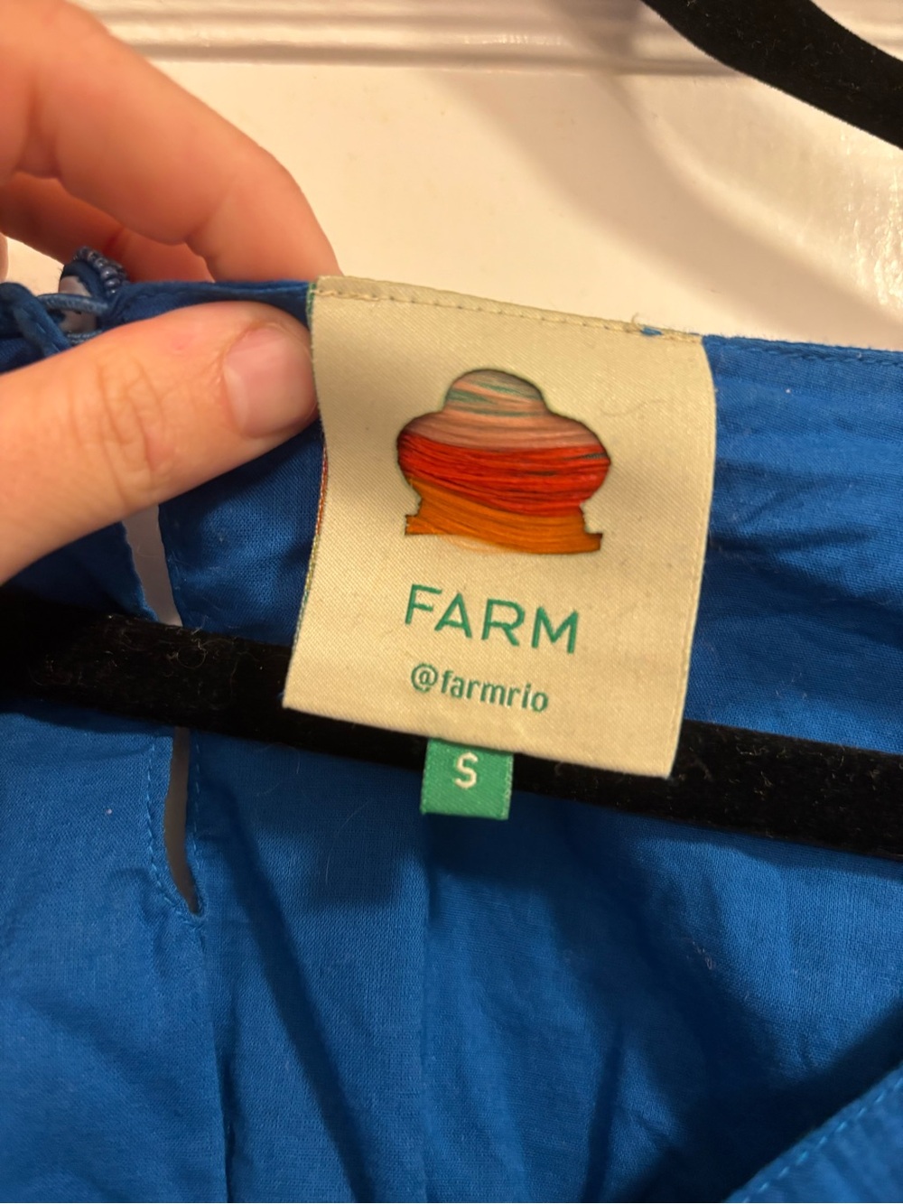 FARM Rio Royal Blue Bow-Front SET - Picture 2 of 9